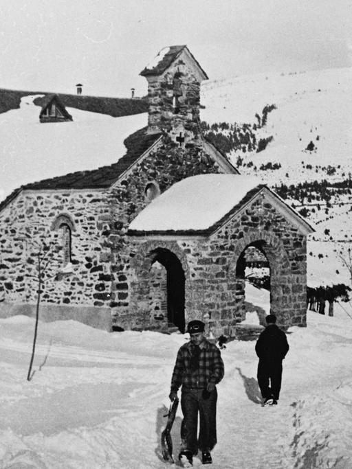Dezember 1935: Schnee im spanischen Aragon