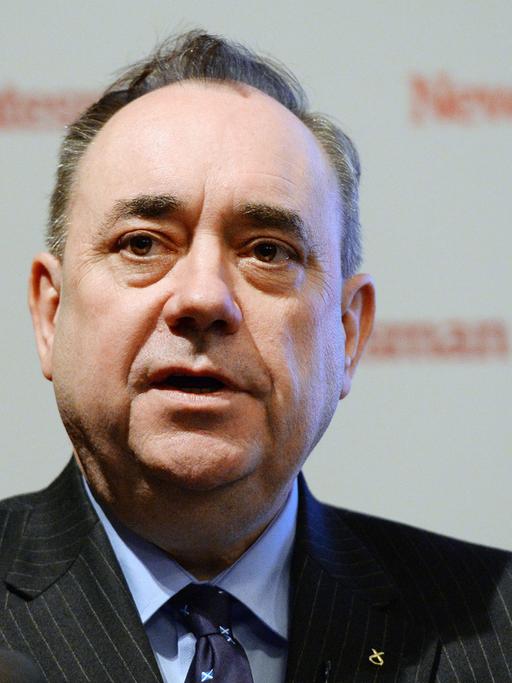 Schottlands Erster Minister Alex Salmond