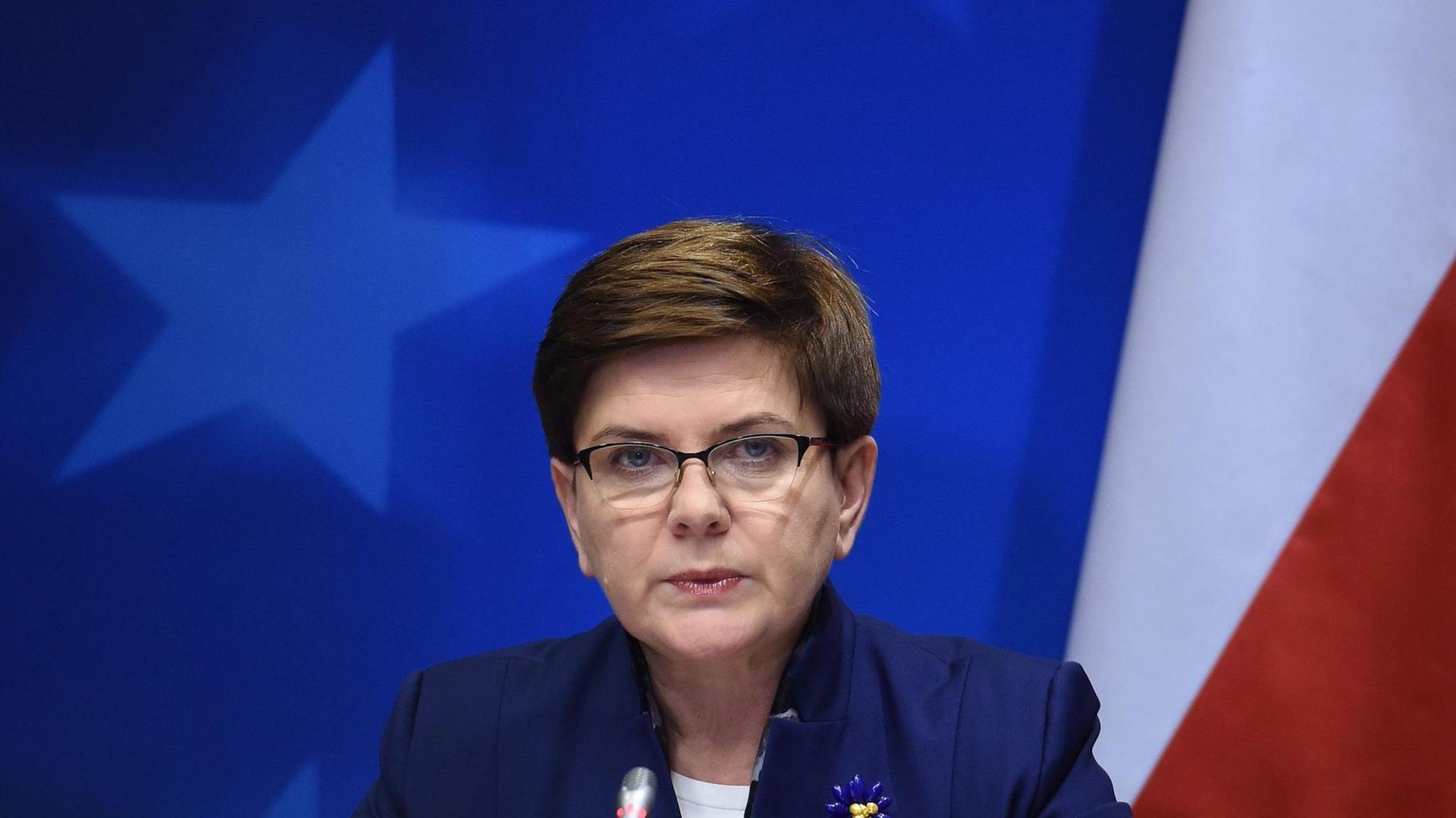 Polens Ministerpräsidentin Beata Szydlo