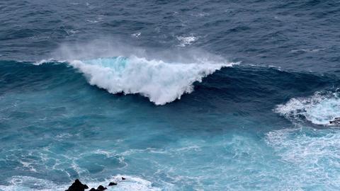 Wellen auf dem Atlantik