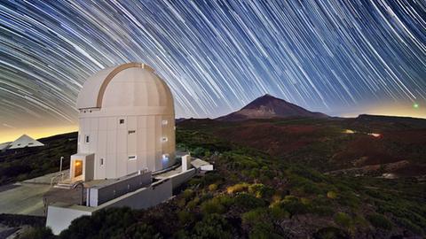 Das Teleskop für die Nähe: Mit diesem 1-Meter-Teleskop lässt die ESA Asteroiden und Weltraummüll beobachten.
