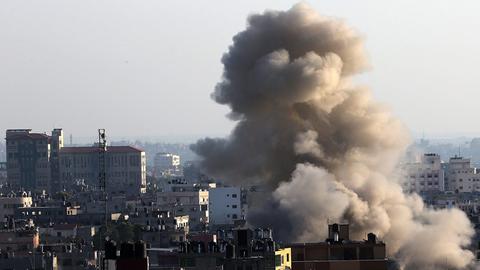 Qualm über Gaza nach einem israelischen Angriff am 9. Juli 2014
