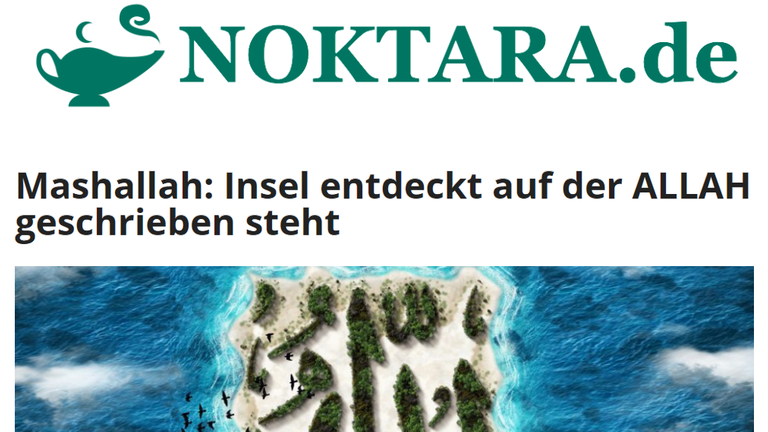 Screenshot von der Noktara.de-Webseite