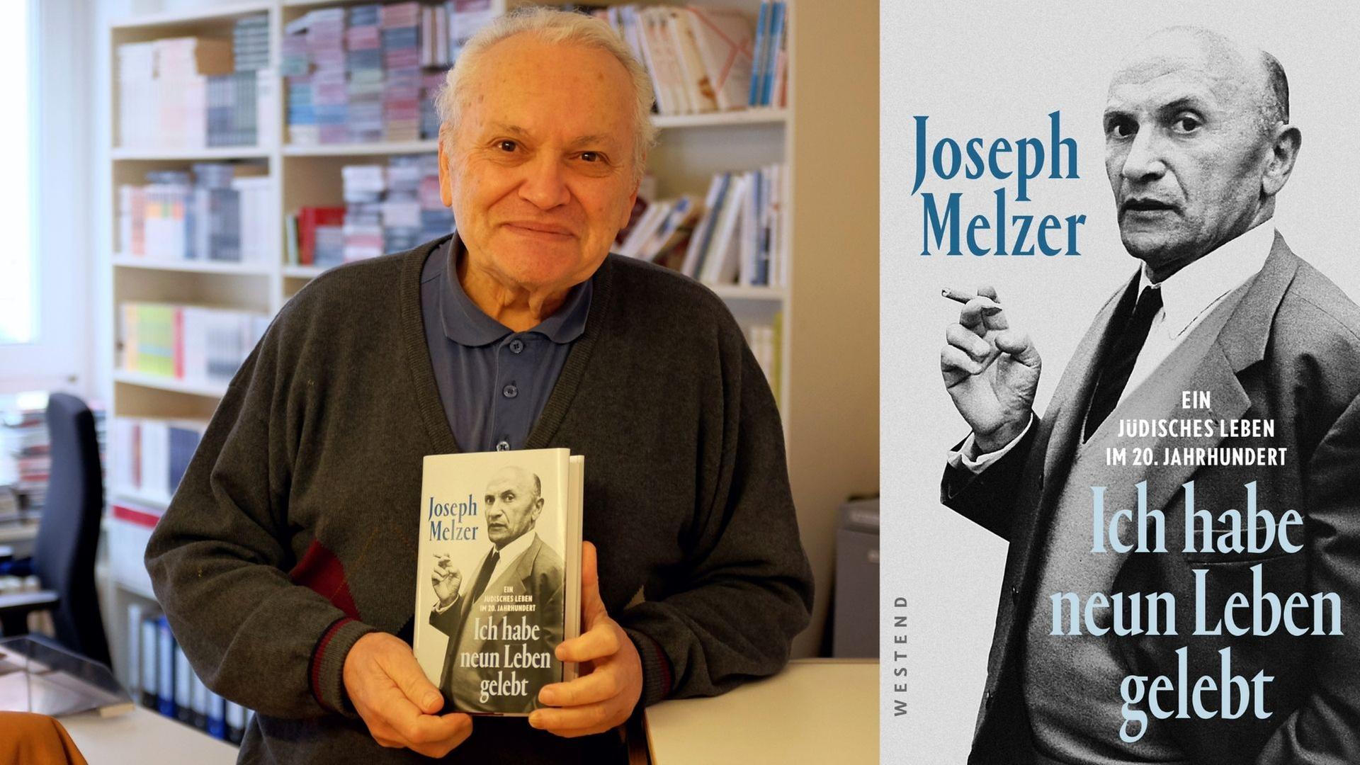 Abraham Melzer mit der Biografie seines Vaters Joseph Melzer: „Ich habe neun Leben gelebt"