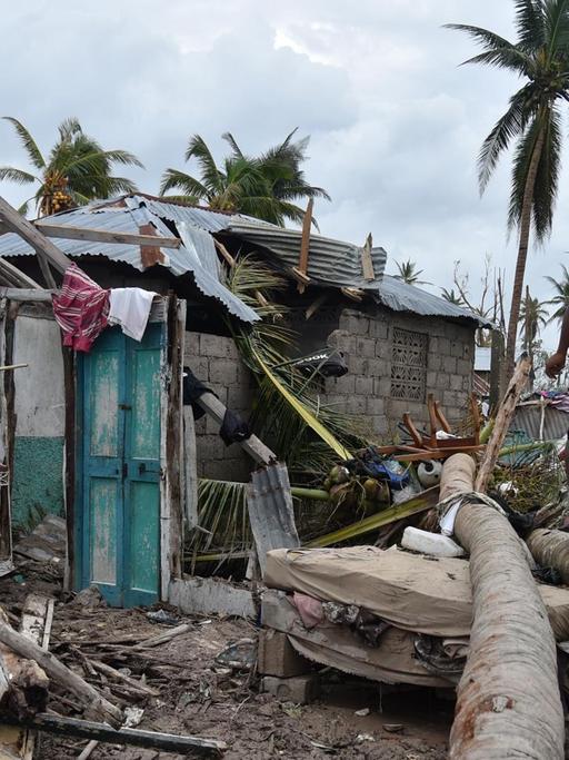 Zerstörungen in Haiti durch Hurrikan "Matthew"
