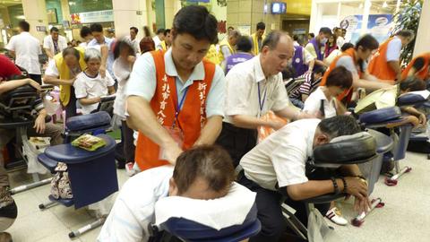 Blinde und sehbehinderte Masseure in New Taipei City, Taiwan