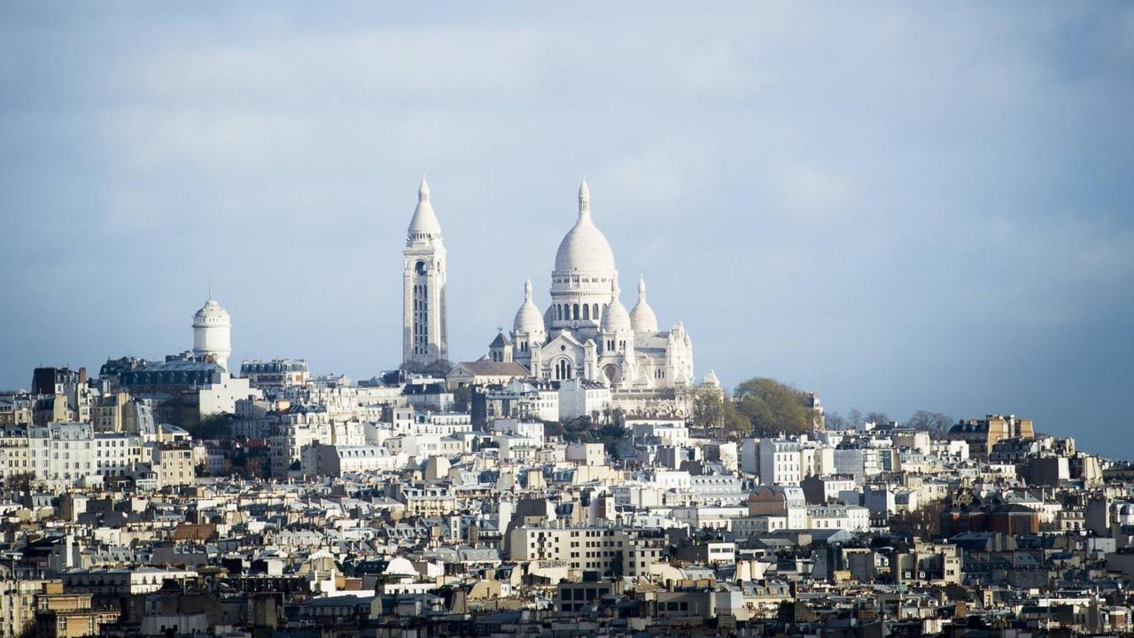 Die Basilica minor Sacré-Cœur de Montmartre in Paris.