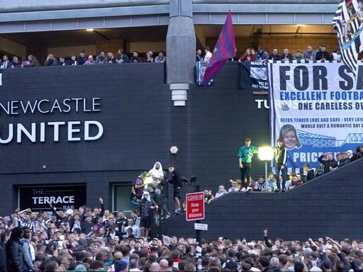 Jubel in Newcastle nach der Übernahme-Nachricht