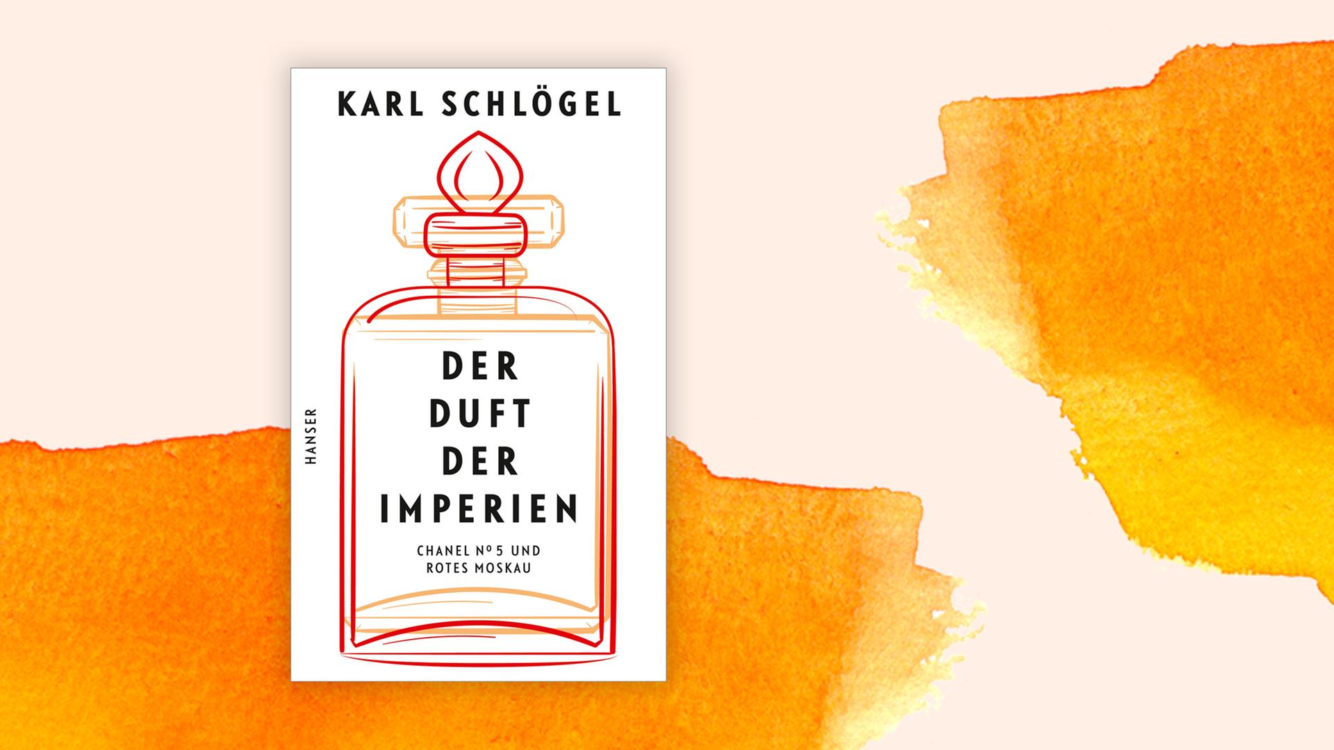 Cover von Karl Schögels "Der Duft der Imperien" vor Deutschlandfunk Kultur Hintergrund