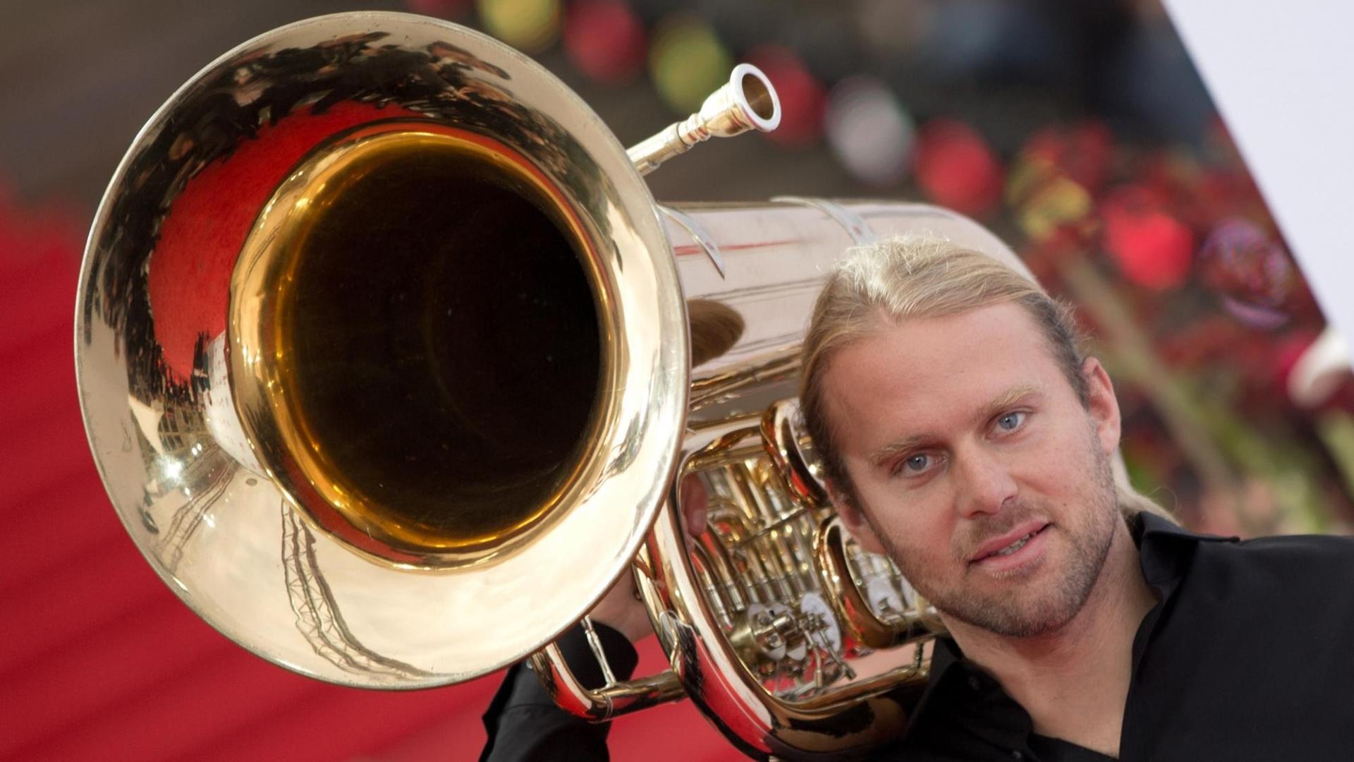 Andreas Martin Hofmeir bei der Verleihung des Musikpreises "Echo Klassik" am 06.10.2013.