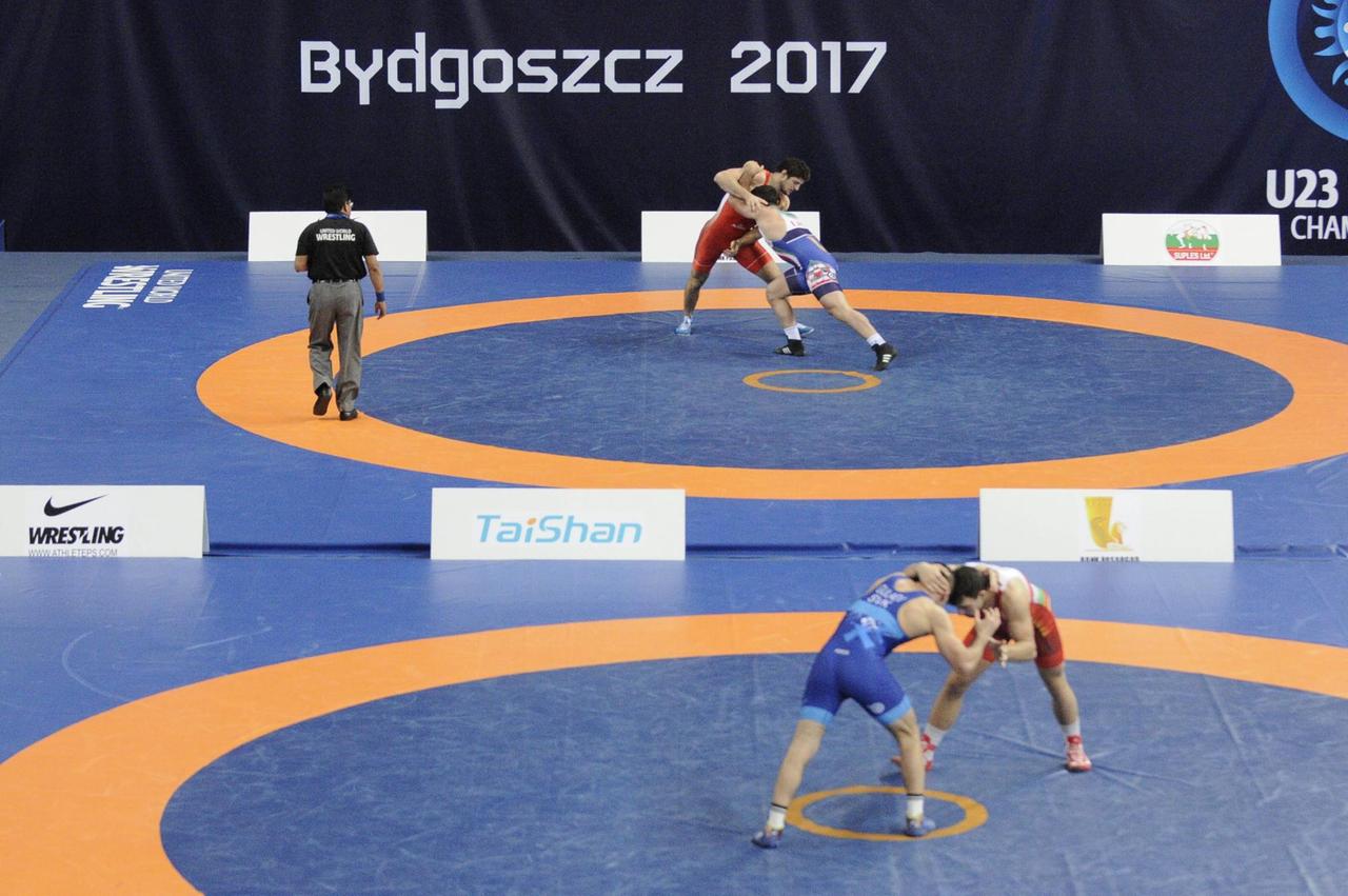 U23-Weltmeisterschaft im Ringen in Bydgoszcz (Polen)