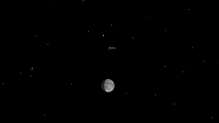 Die Entfernung zum Mond kann mit Hilfe des Lunar-Laser-Ranging-Verfahrens zentimetergenau bestimmt werden