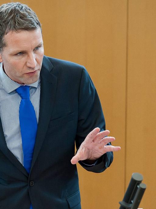 Björn Höcke im Landtag von Thüringen.