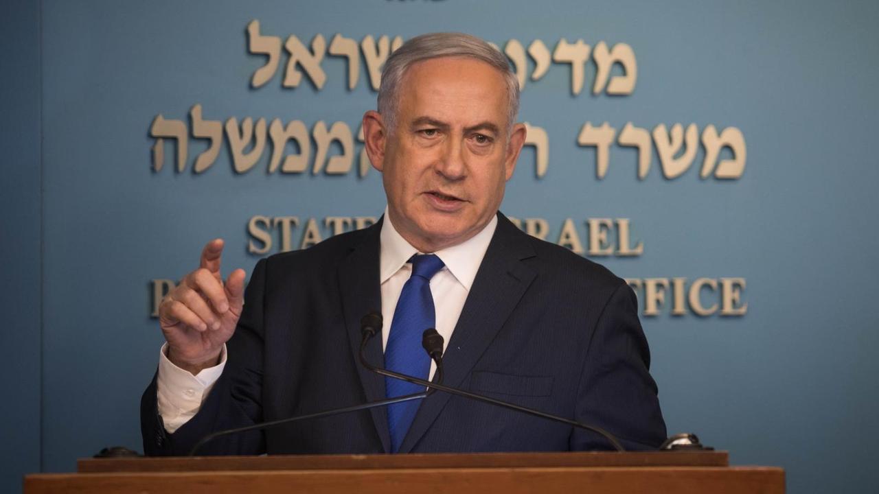 Israels Ministerpräsident Benjamin Netanjahu (2.4.2018).