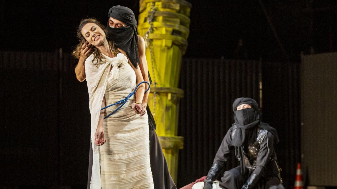 Chen Rais als Zaide in W.A. Mozarts gleichnamigen Singspiel am Teatro dell'Opera di Roma im Oktober 2020