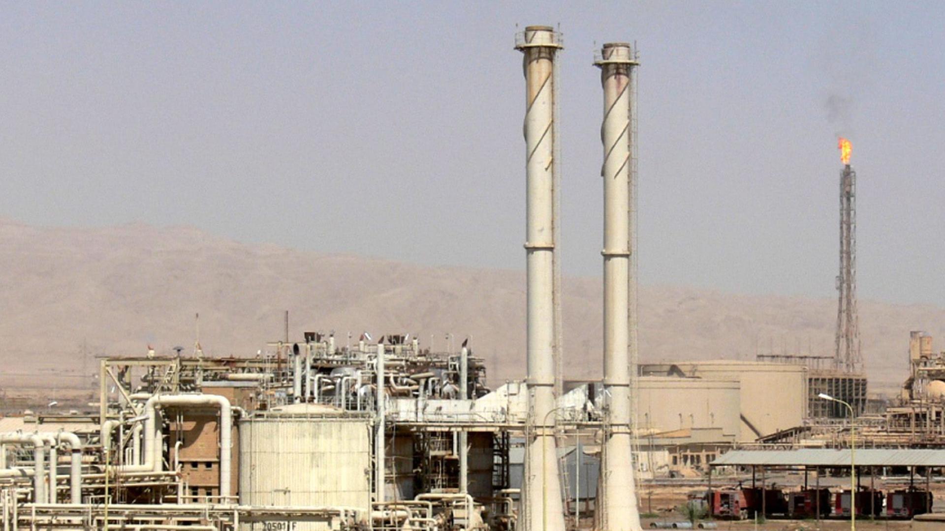Ölraffinerie im Irak