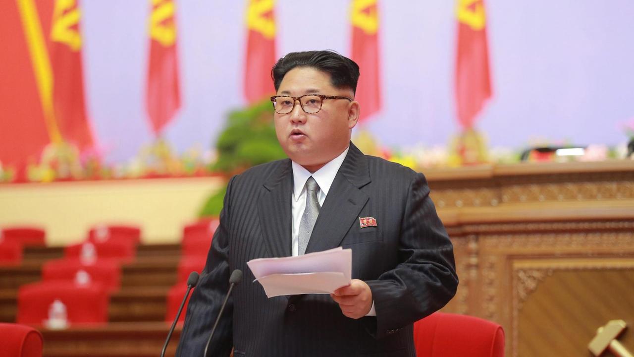 Nordkoreas Machthaber Kim Jong Un Nordkoreas Machthaber Kim Jong Un