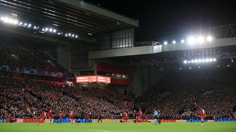 Champions League-Spiel zwischen Liverpool und Atletico Madrid