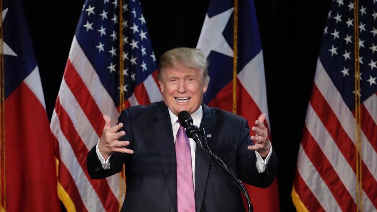 Der wahrscheinliche US-Präsidentschaftskandidat der Republikaner, Donald Trump.