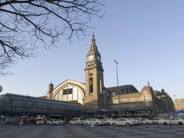 Der Hauptbahnhof in Hamburg.