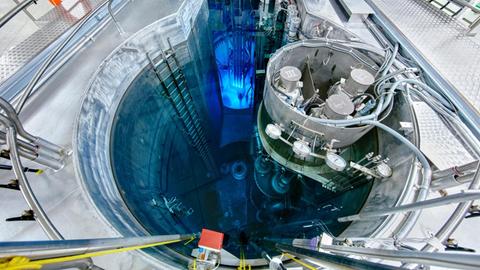 Blick in die Leitwarte des Forschungsreaktors BER II. Am 11. Dezember läutet Berlin das Ende seines Atomzeitalters ein. Wissenschaftler des Helmholtz-Zentrums wollen dann ihren Forschungsreaktor in Wannsee endgültig abschalten.
