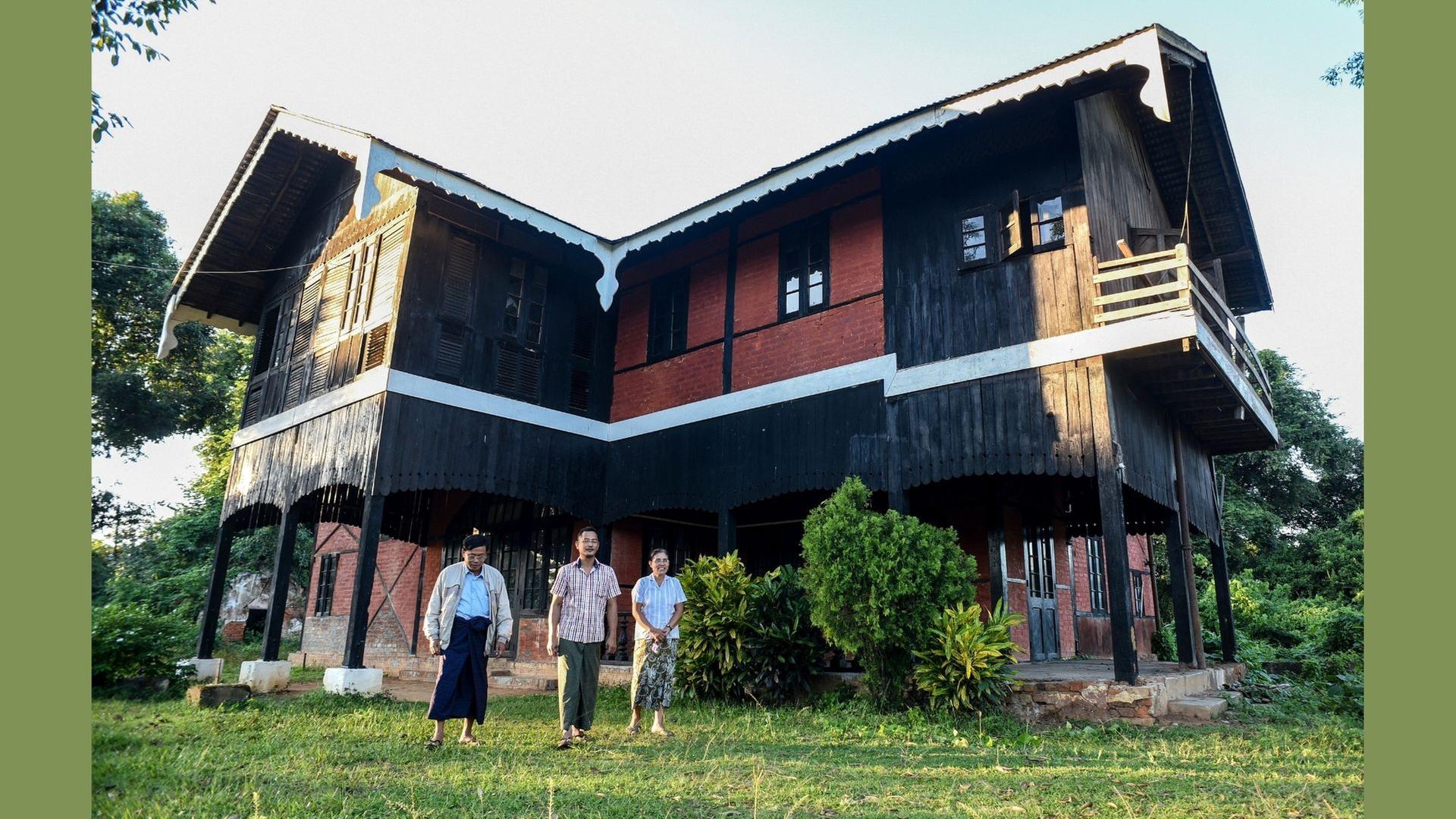 Das Haus von George Orwell in Katha/Myanmar
