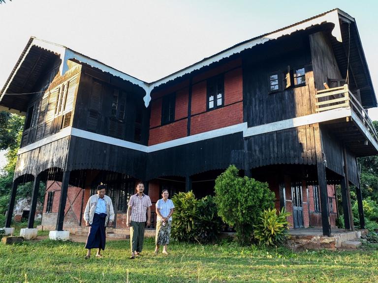 Das Haus von George Orwell in Katha/Myanmar
