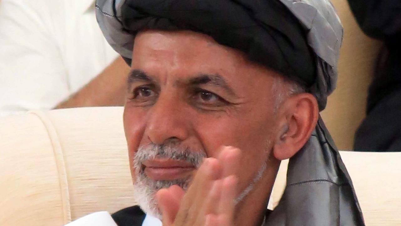 Ashraf Ghani gewinnt 2014 die Stichwahl der afghanischen Präsidentenwahl.