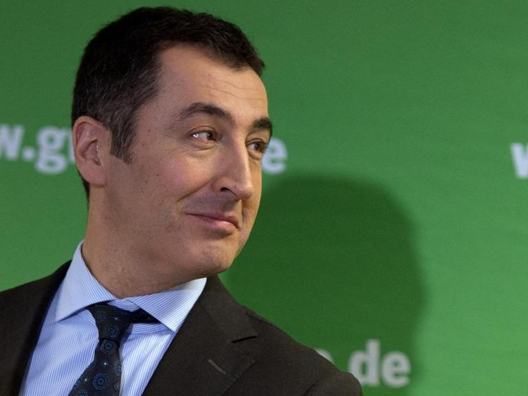 Die Parteivorsitzenden von Bündnis 90/Die Grünen, Simone Peter und Cem Özdemir,
