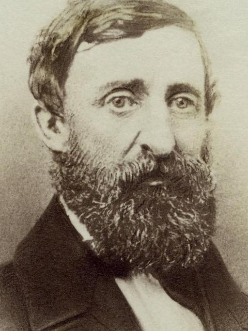 Der Philosoph Henry David Thoreau, Porträt von 1861