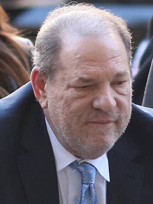 Harvey Weinstein auf dem Weg zum Gericht in New York.