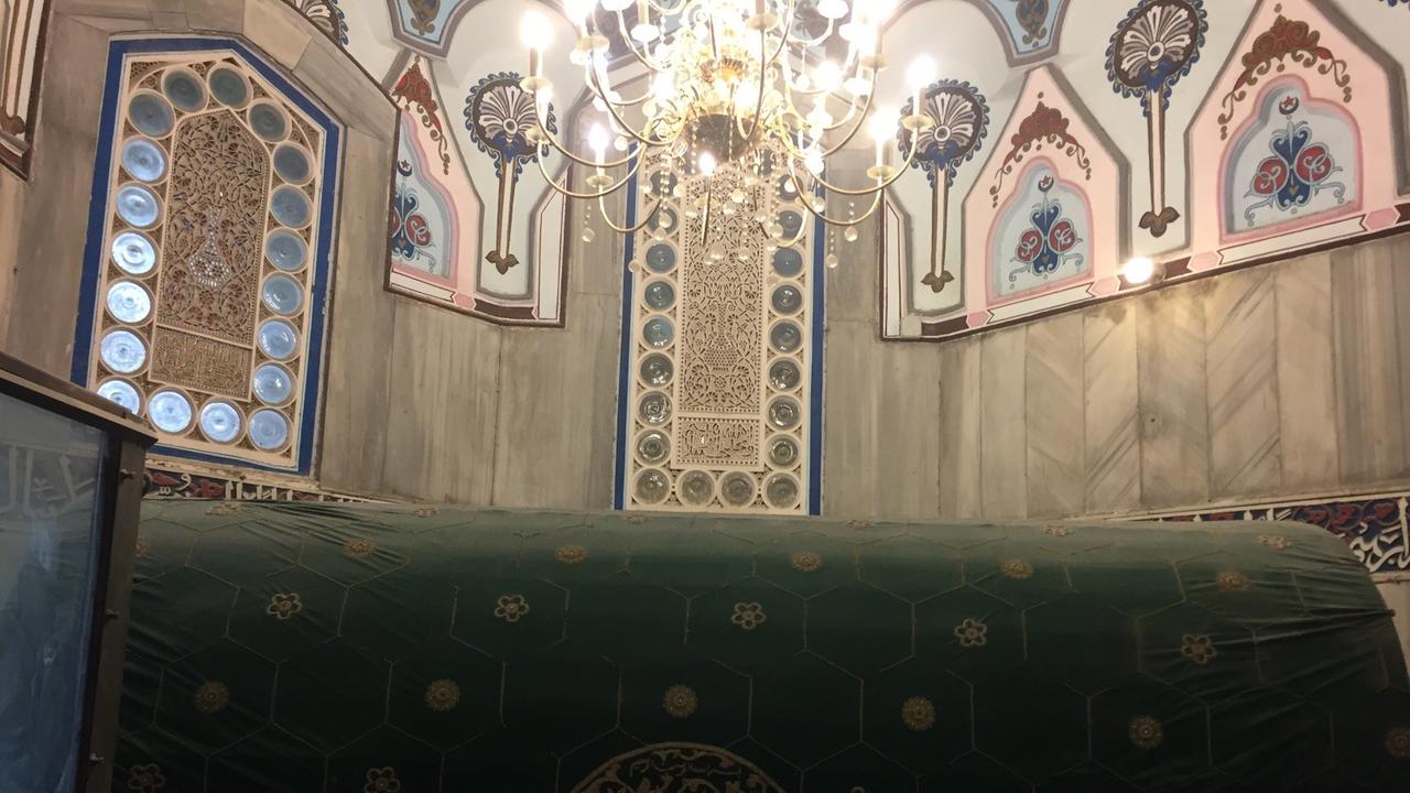 Abrahams Grab in der Ibrahimi-Moschee bzw. in der Machpela.