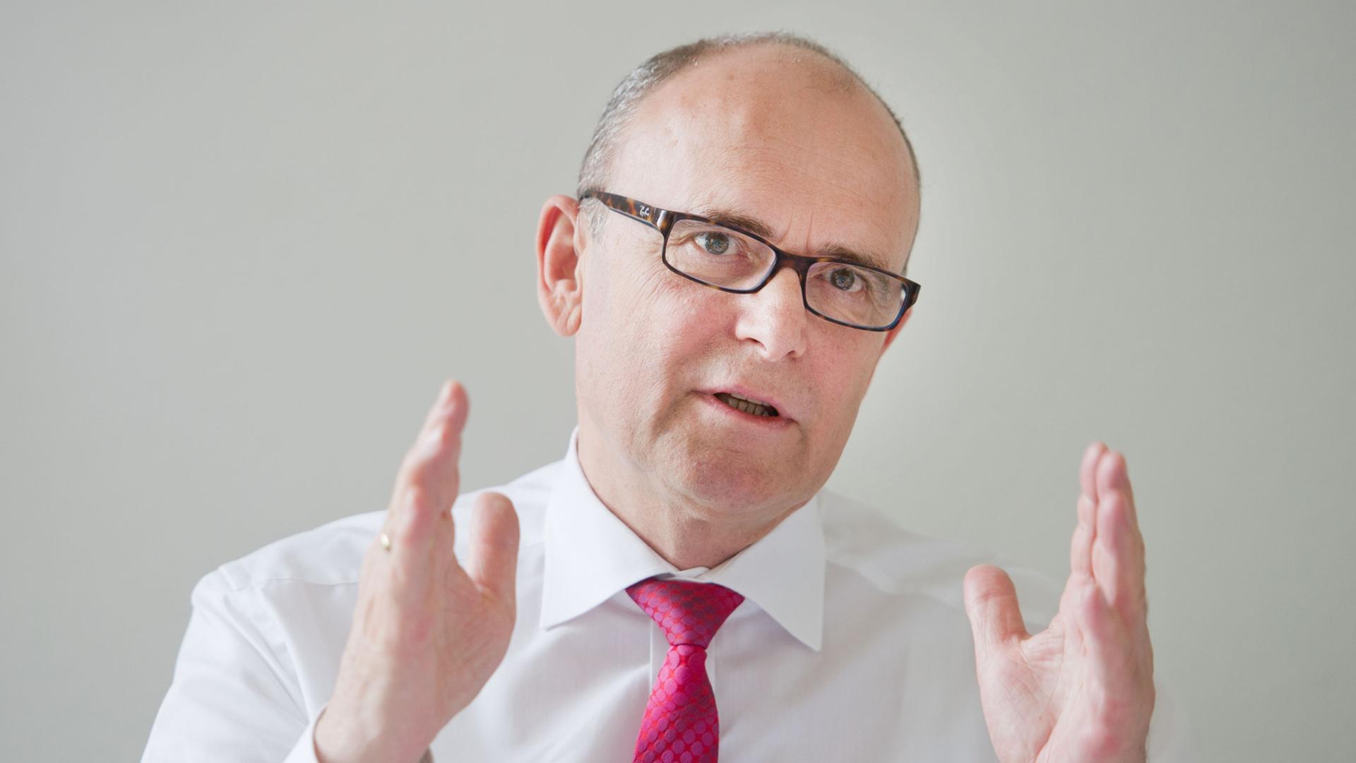 Der Ministerpräsident von Mecklenburg-Vorpommern, Erwin Sellering (SPD)