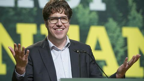 Der politische Bundesgeschäftsführer der Grünen, Michael Kellner