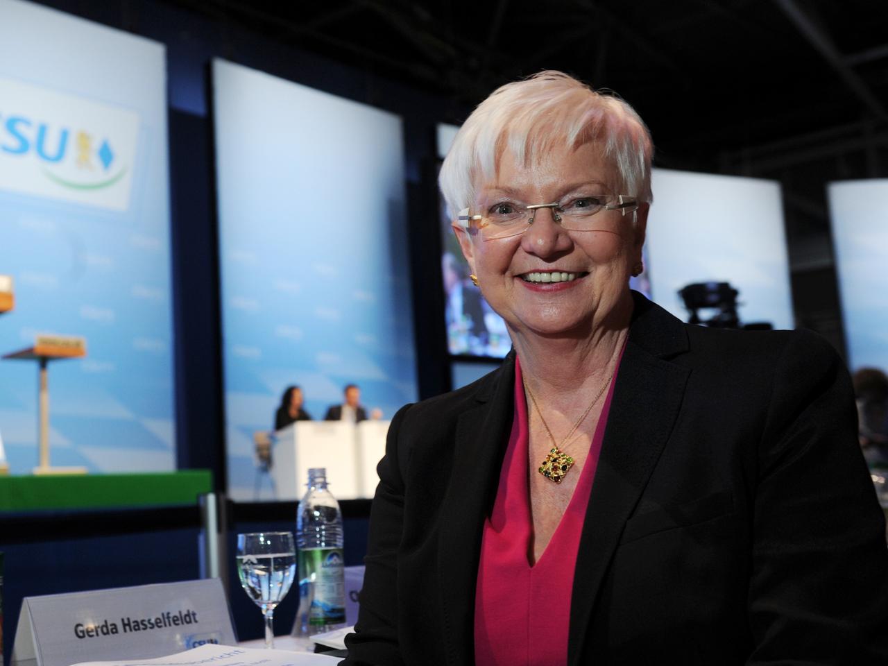 Gerda Hasselfeldt, die Vorsitzende der CSU-Landesgruppe