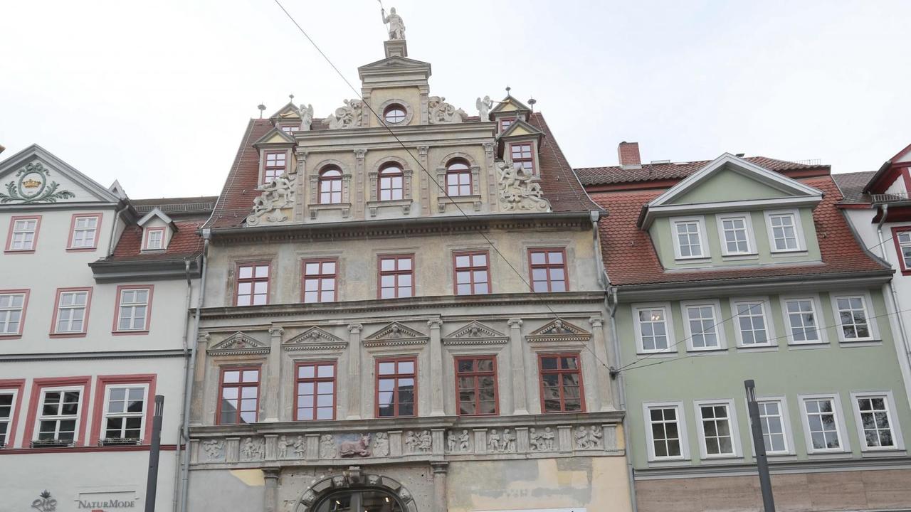 Das Gebäude der Kunsthalle in Erfurt (Thüringen), aufgenommen am 23.02.2017.