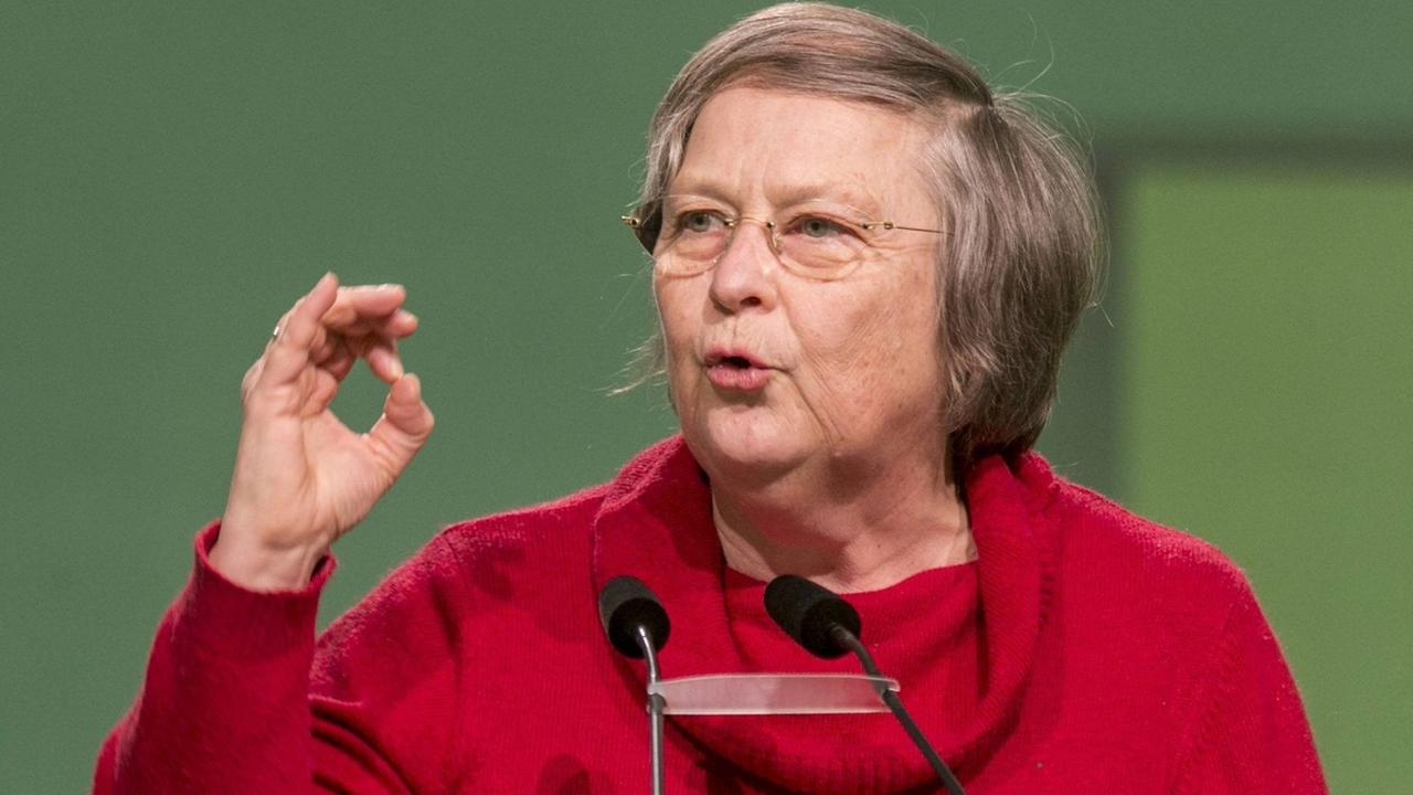 Bärbel Höhn auf dem Bundesparteitag der Grünen 2014