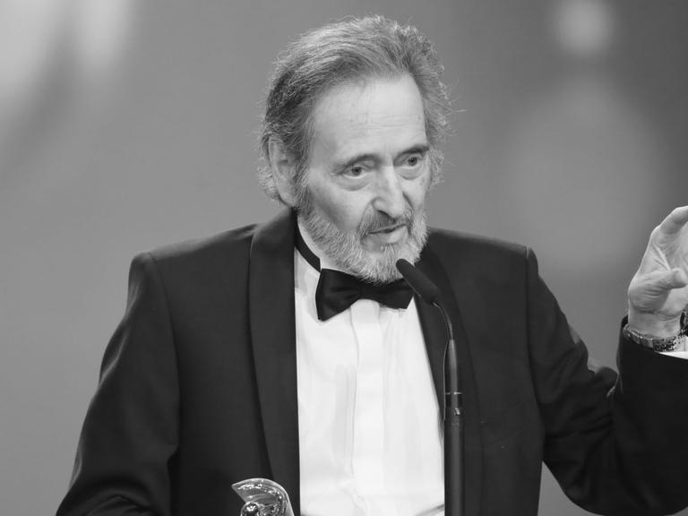 Regisseur Helmut Dietl beim 64. Deutschen Filmpreis "Lola" in Berlin; Aufnahme vom Mai 2014