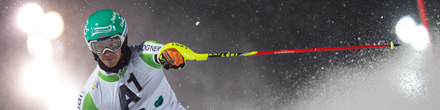 Der Skirennfahrer Fellix Neureuther fährt bei einem Slalom-Wettkampf die Piste runter. Der Skirennfahrer Fellix Neureuther fährt bei einem Slalom-Wettkampf die Piste runter.