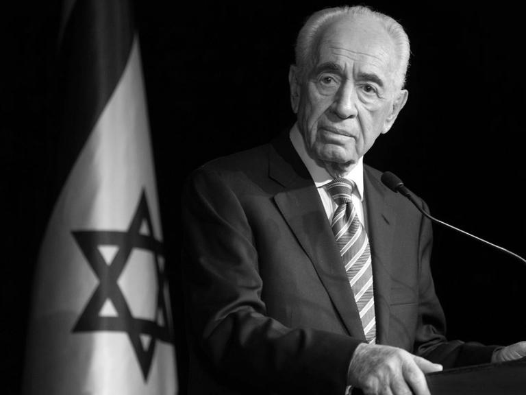 Der frühere israelische Präsident Shimon Peres.