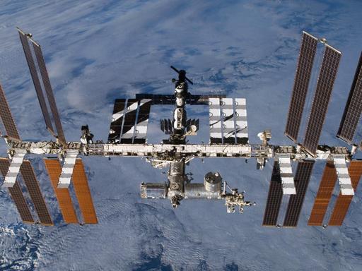 Die die Internationale Raumstation (ISS)