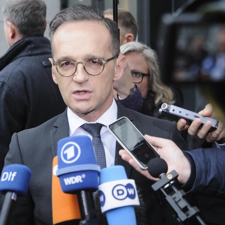 Außenminister Heiko Maas in Brüssel