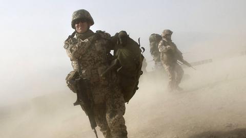 Bundeswehrsoldaten 2012 in Afghanistan