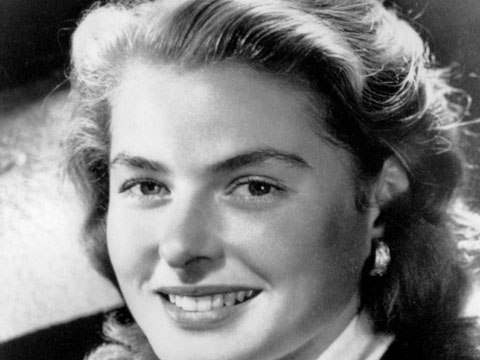 Die schwedische Schauspielerin Ingrid Bergman, aufgenommen 1946 Die schwedische Schauspielerin Ingrid Bergman, aufgenommen 1946