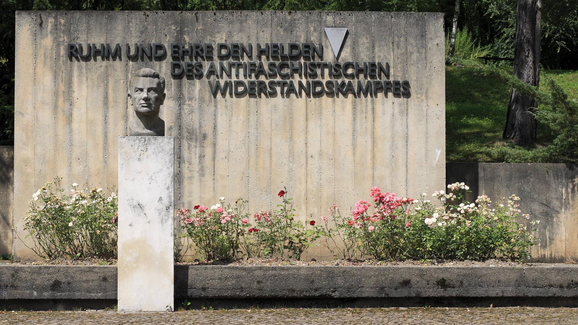 Gedenkstätte für die Opfer des antifaschistischen Widerstands auf dem Nordfriedhof Jena-