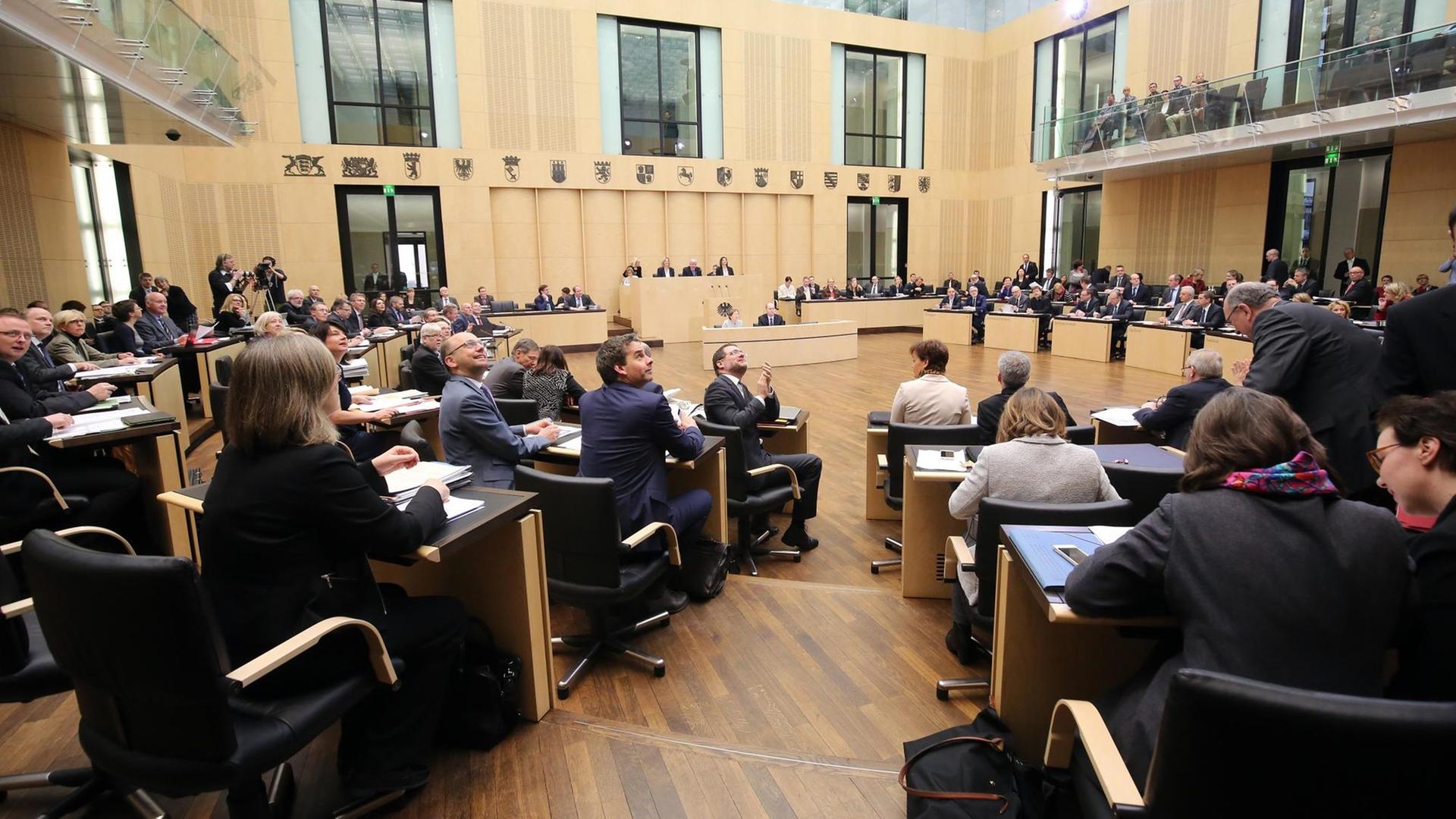 Der Bundesrat in Berlin tagt.