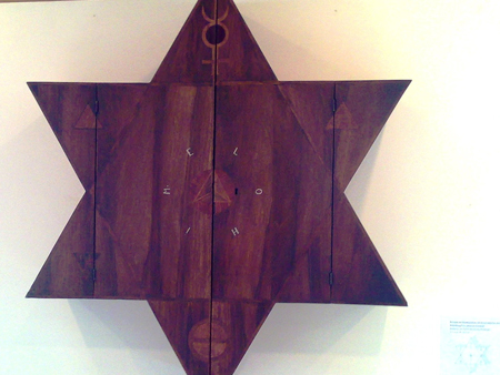Fauststern im Alchemistenschrank Knittlingen. Fauststern im Alchemistenschrank Knittlingen.