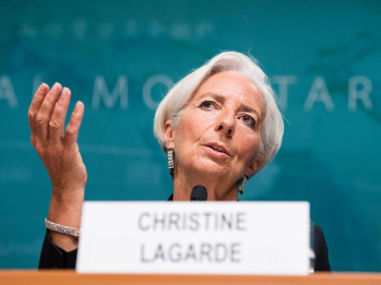 Christine Lagarde, Direktorin des Internationalen Währungsfonds