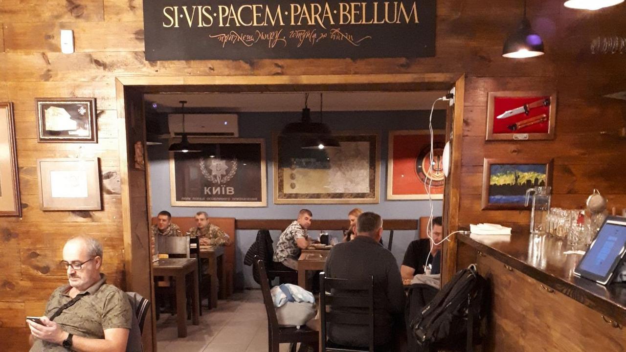 Das Restaurant der Ex-Soldaten.