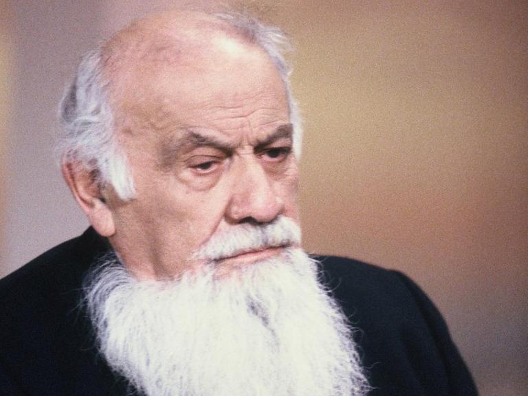 Der russische Literaturwissenschaftler und Menschenrechtler Lew Kopelew 